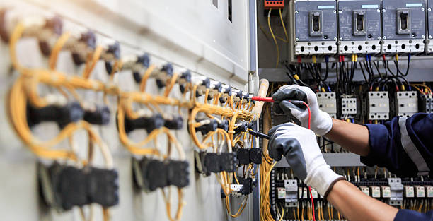 Professional Electrician technician working in Menard, TX